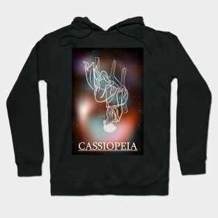 Constellation of Cassiopeia Hoodie